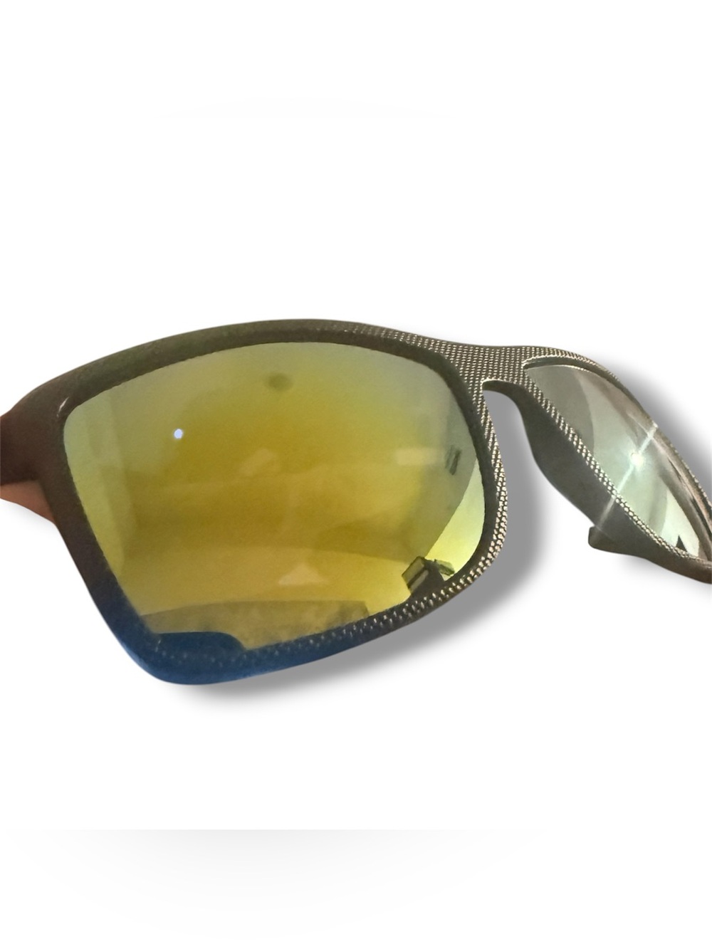NWOT/Men's Yellow Paleshy Mirrored Sunglasses - Picture 4 of 4